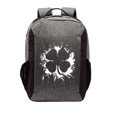 Cloverleaf Trace Splatter St. Patrick's Day Vector Backpack