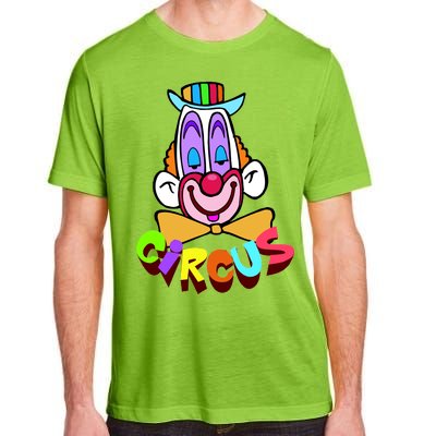 Clown Circus Face Funny Retro Adult ChromaSoft Performance T-Shirt