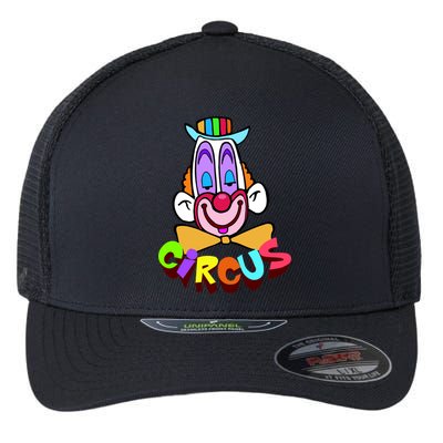 Clown Circus Face Funny Retro Flexfit Unipanel Trucker Cap