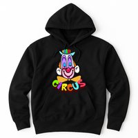 Clown Circus Face Funny Retro Hoodie