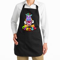 Clown Circus Face Funny Retro Apron