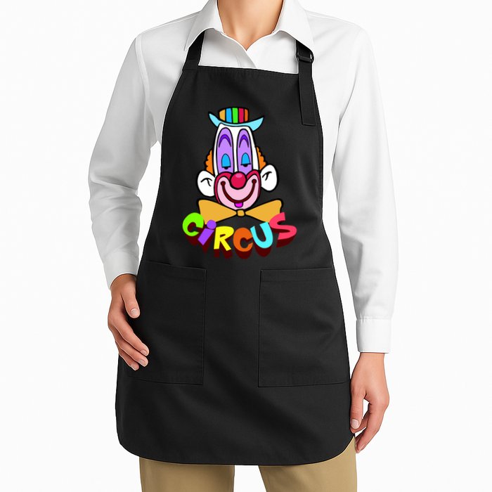 Clown Circus Face Funny Retro Apron