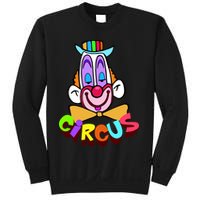 Clown Circus Face Funny Retro Sweatshirt