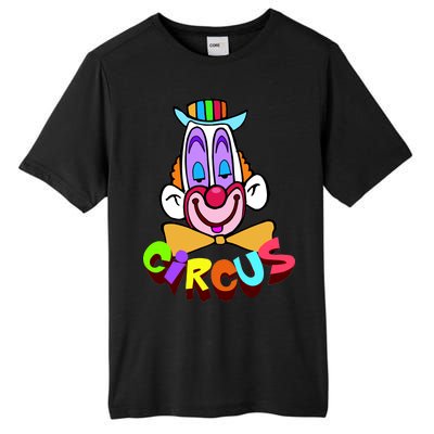 Clown Circus Face Funny Retro Tall Fusion ChromaSoft Performance T-Shirt