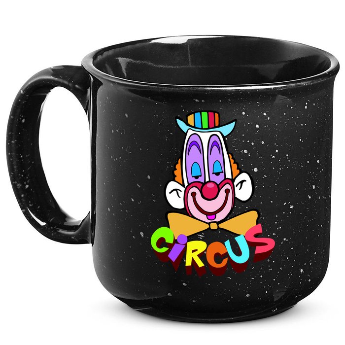 Clown Circus Face Funny Retro 15oz Campfire Ceramic Mug