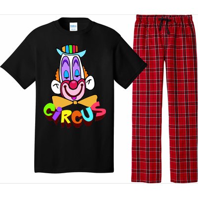 Clown Circus Face Funny Retro Pajama Set