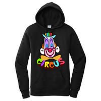 Clown Circus Face Funny Retro Women's Pullover Hoodie