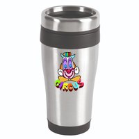 Clown Circus Face Funny Retro 16oz Travel Tumbler