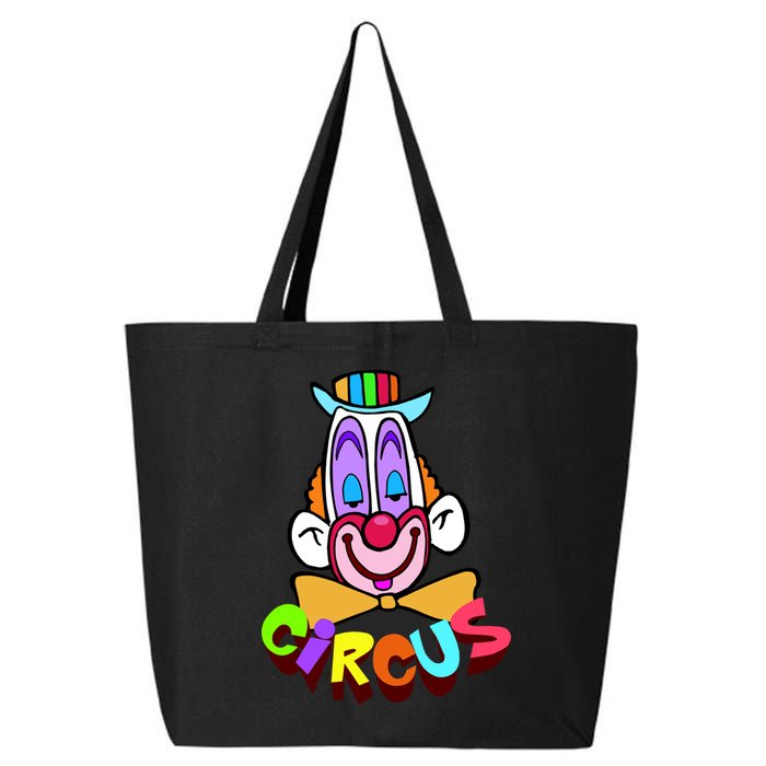 Clown Circus Face Funny Retro 25L Jumbo Tote