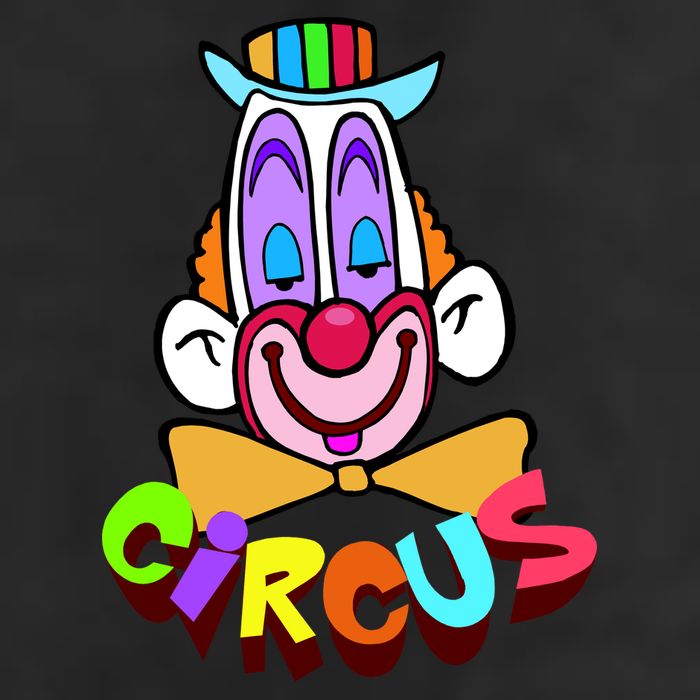 Clown Circus Face Funny Retro 25L Jumbo Tote