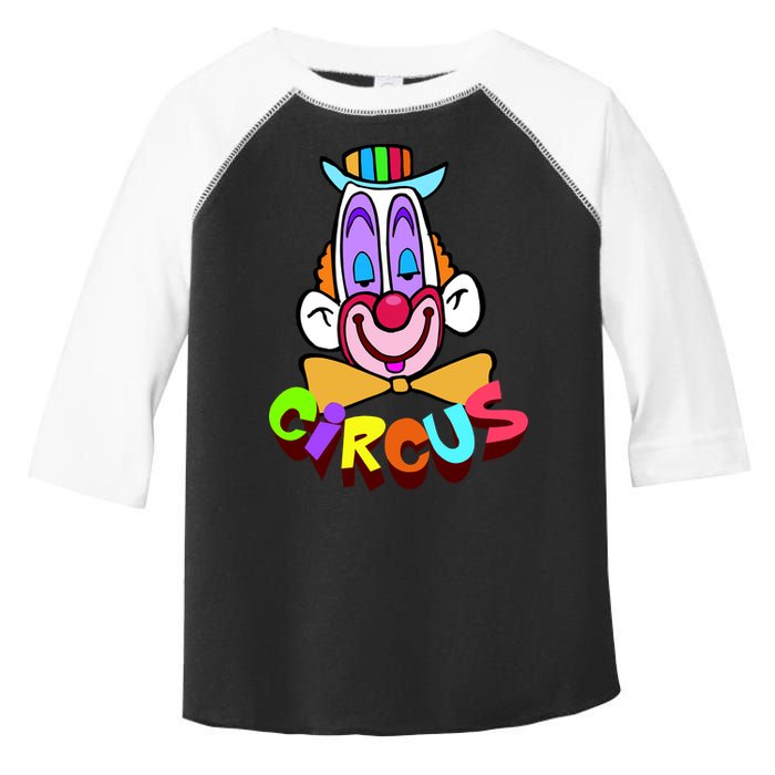 Clown Circus Face Funny Retro Toddler Fine Jersey T-Shirt