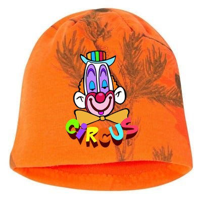 Clown Circus Face Funny Retro Kati - Camo Knit Beanie