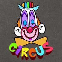 Clown Circus Face Funny Retro Cotton Canvas Backpack