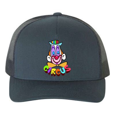 Clown Circus Face Funny Retro Yupoong Adult 5-Panel Trucker Hat