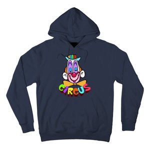 Clown Circus Face Funny Retro Hoodie