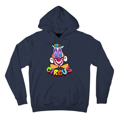 Clown Circus Face Funny Retro Hoodie