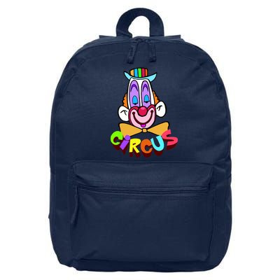 Clown Circus Face Funny Retro 16 in Basic Backpack