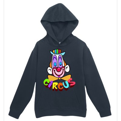 Clown Circus Face Funny Retro Urban Pullover Hoodie