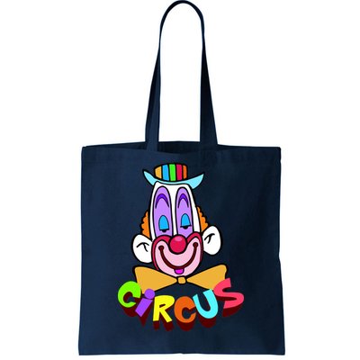 Clown Circus Face Funny Retro Tote Bag