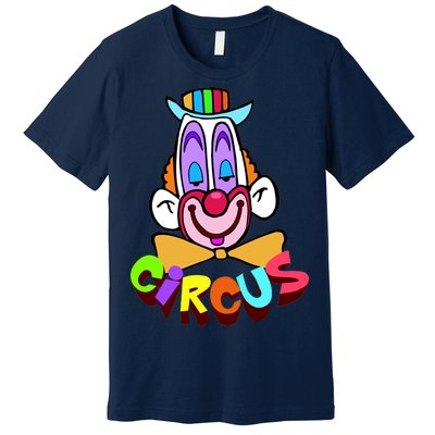 Clown Circus Face Funny Retro Premium T-Shirt