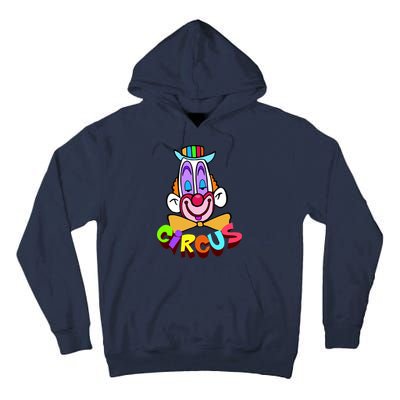 Clown Circus Face Funny Retro Tall Hoodie