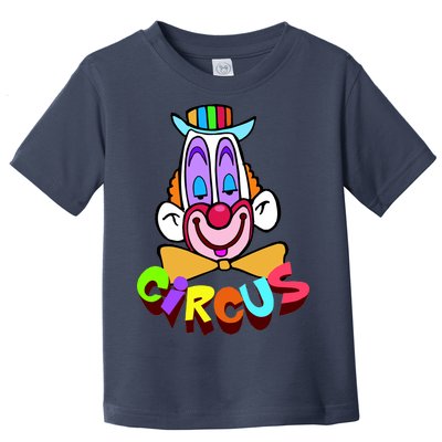 Clown Circus Face Funny Retro Toddler T-Shirt