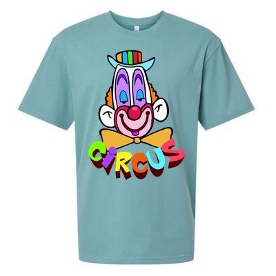 Clown Circus Face Funny Retro Sueded Cloud Jersey T-Shirt