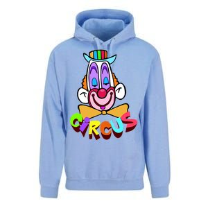 Clown Circus Face Funny Retro Unisex Surf Hoodie