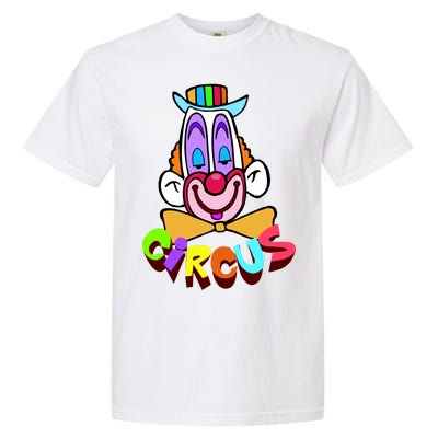 Clown Circus Face Funny Retro Garment-Dyed Heavyweight T-Shirt