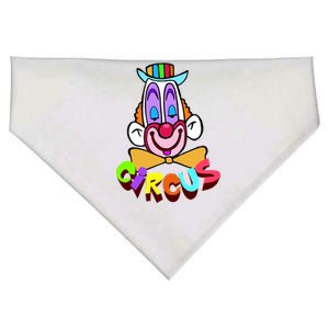 Clown Circus Face Funny Retro USA-Made Doggie Bandana