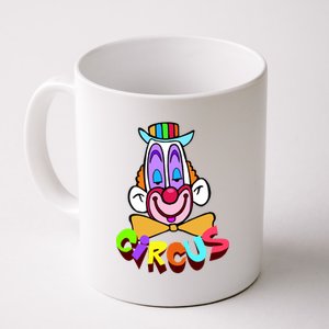 Clown Circus Face Funny Retro Coffee Mug