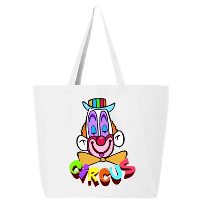 Clown Circus Face Funny Retro 25L Jumbo Tote