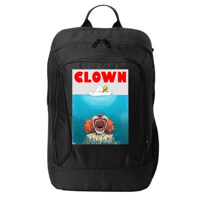 Clown Come Down Here Movie Parody City Backpack