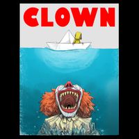 Clown Come Down Here Movie Parody Backpack