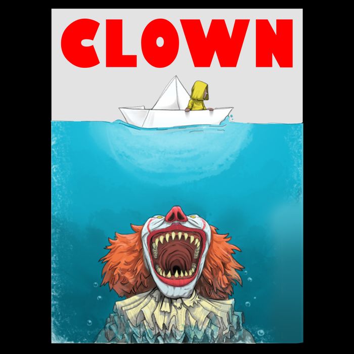 Clown Come Down Here Movie Parody Backpack