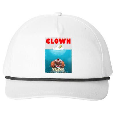 Clown Come Down Here Movie Parody Snapback Five-Panel Rope Hat