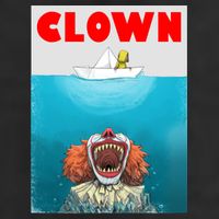 Clown Come Down Here Movie Parody Adult Drive Performance Visor