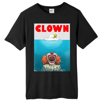 Clown Come Down Here Movie Parody Tall Fusion ChromaSoft Performance T-Shirt