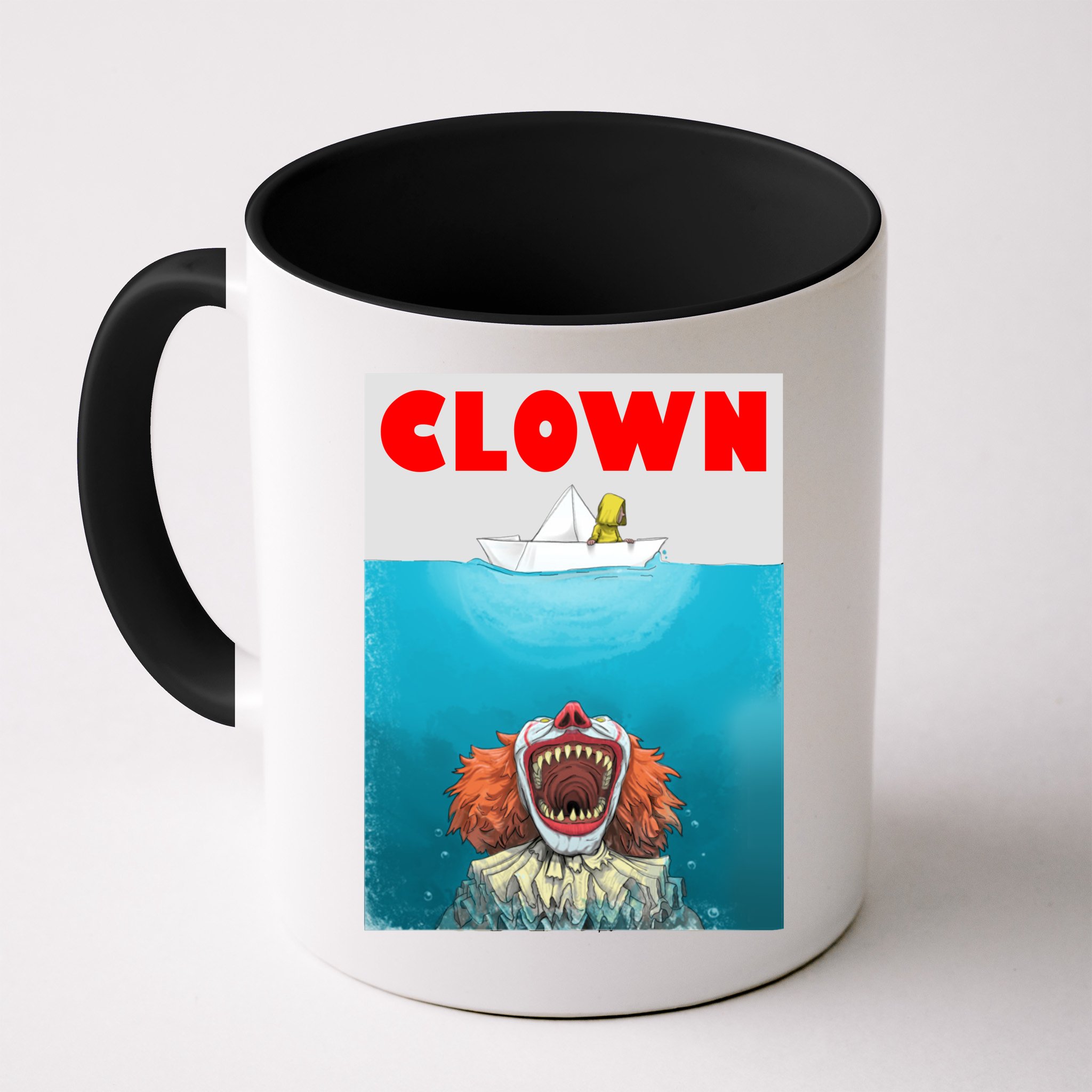 Clown Come Down Here Movie Parody Mug