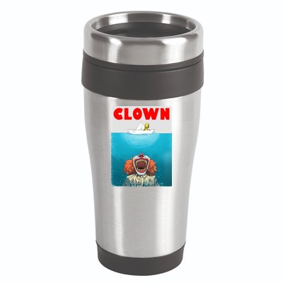 Clown Come Down Here Movie Parody 16oz Travel Tumbler