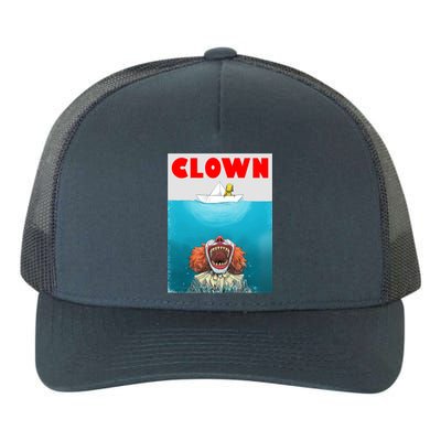 Clown Come Down Here Movie Parody Yupoong Adult 5-Panel Trucker Hat