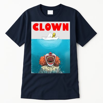 Clown Come Down Here Movie Parody Tall T-Shirt