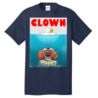 Clown Come Down Here Movie Parody Tall T-Shirt