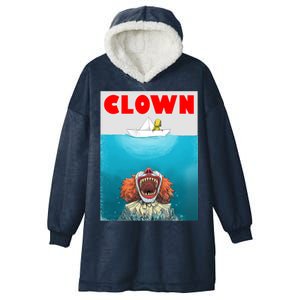 Clown Come Down Here Movie Parody Hooded Wearable Blanket