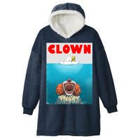 Clown Come Down Here Movie Parody Hooded Wearable Blanket