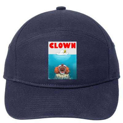 Clown Come Down Here Movie Parody 7-Panel Snapback Hat