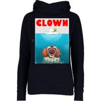 Clown Come Down Here Movie Parody Womens Funnel Neck Pullover Hood