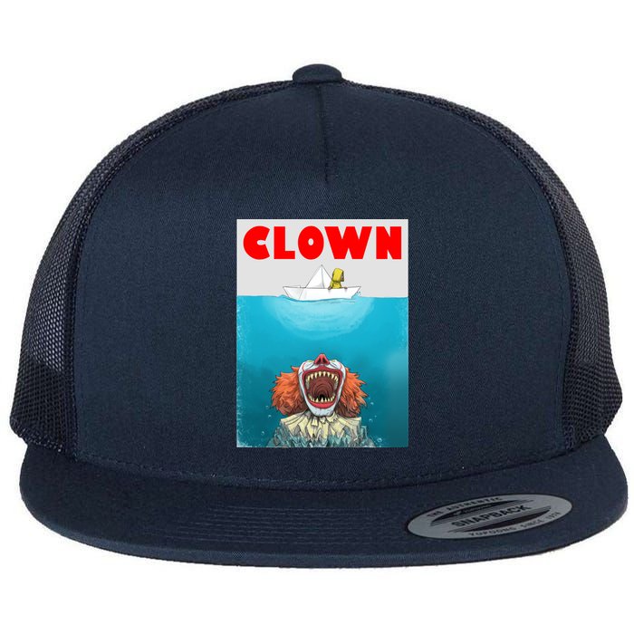 Clown Come Down Here Movie Parody Flatbill Hat
