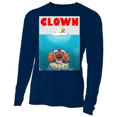 Clown Come Down Here Movie Parody Cooling Performance Long Sleeve Crew