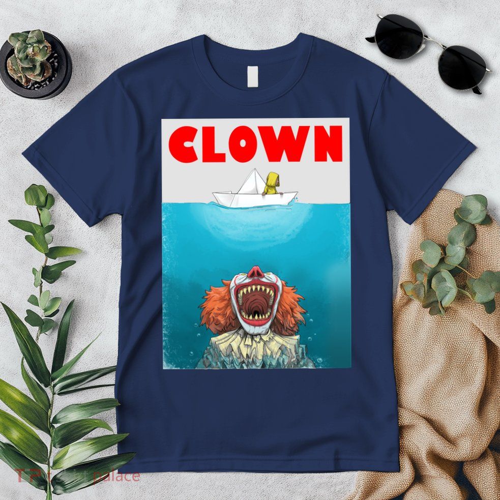 Clown Come Down Here Movie Parody Premium T-Shirt
